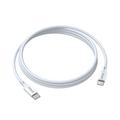 BWOO-kaapeli USB-C - USB-C 2m 60W ABS + TPE valkoinen