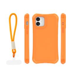 Safepop case with strap for iPhone 12 / 12 Pro 6,1" orange