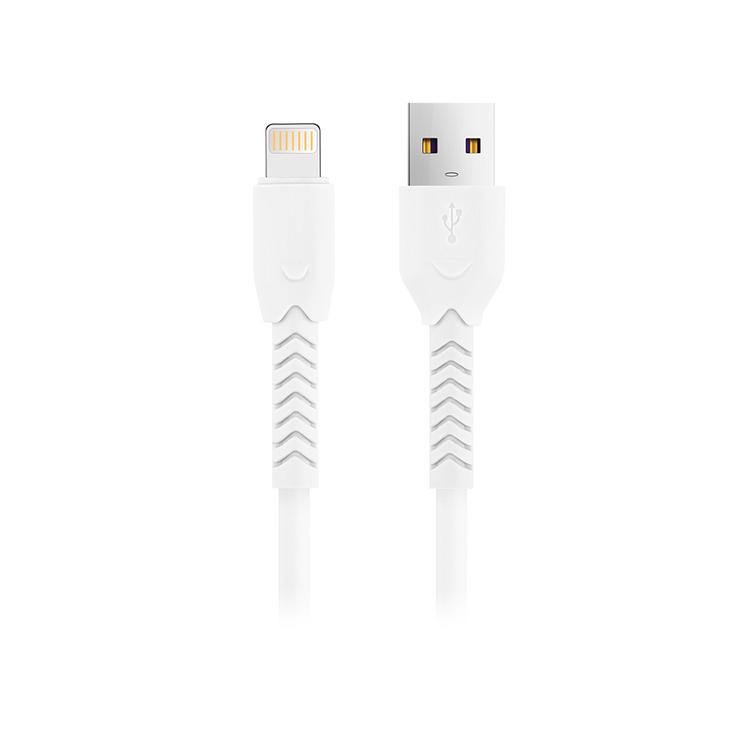 Maxlife MXUC-04 USB-kaapeli - Lightning 1,0 m 3A valkoinen
