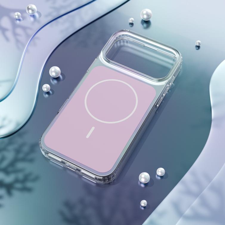Etteri Hidden Pearl case for iPhone 17 Pro 6,3" pink