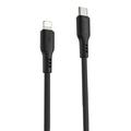 Proove Rebirth USB-C - Lightning-kaapeli 1m 27W musta