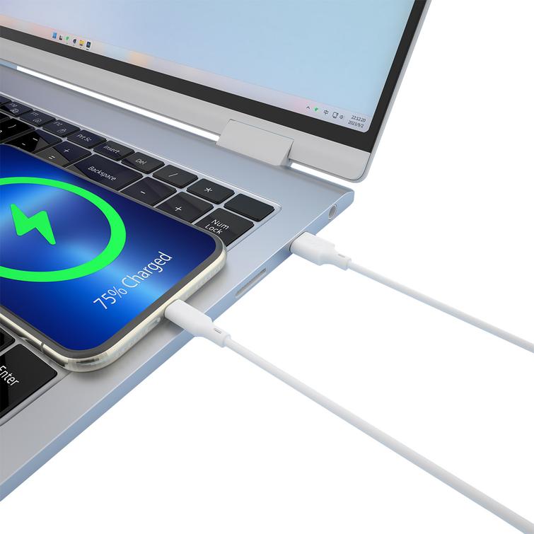 Forever kierrätyskaapeli USB-A - Lightning 1,5m 2,4A HDKR12-AL-00 valkoinen