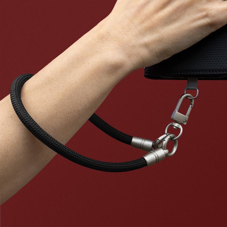 Yleismallinen puhelinranneke Ultra musta