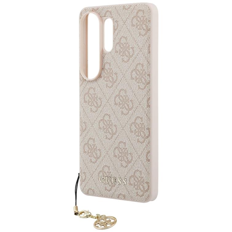 Guess case 4G Classic Logo Charm MagSafe for Samsung Galaxy S26 Ultra pink