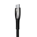 Baseus Glimmer USB - USB-C -kaapeli 1,0m musta 100W