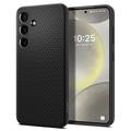 Spigen Liquid Air -suojakuori Samsung Galaxy S24:lle mattamusta