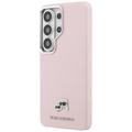 Karl Lagerfeld case Saffiano KC Metal Logo MagSafe for Samsung Galaxy S26 Ultra pink