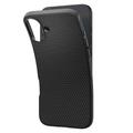 Spigen Liquid Air -suojakuori iPhone 16 6,1":lle mattamusta