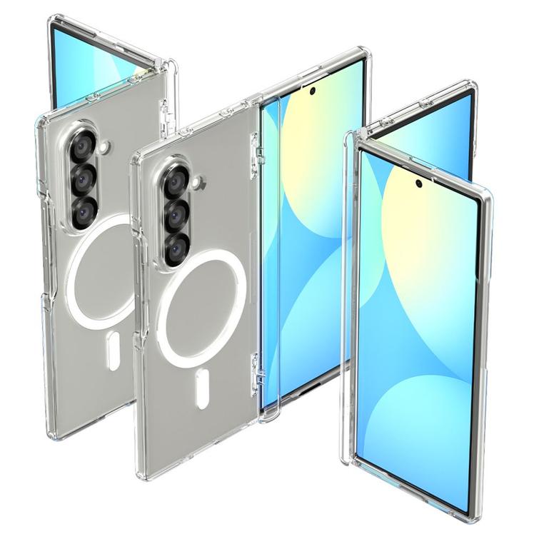 Spigen Ultra Hybrid Pro Mag Magsafe case for Samsung Galaxy Z Fold 7 clear