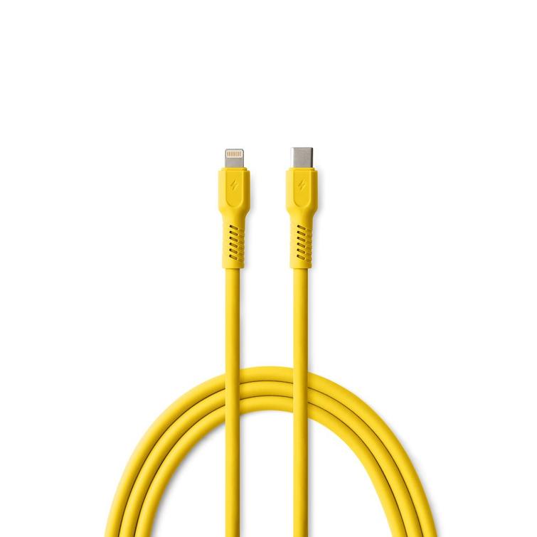 COLORUM USB-C - Lightning-kaapeli 1,8m 2,4A CK12-CL-05 xKeltainen
