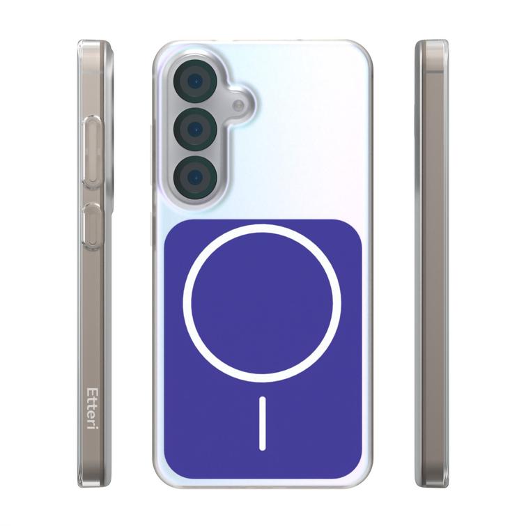 Etteri Hidden Pearl case for Samsung Galaxy S25 dark blue