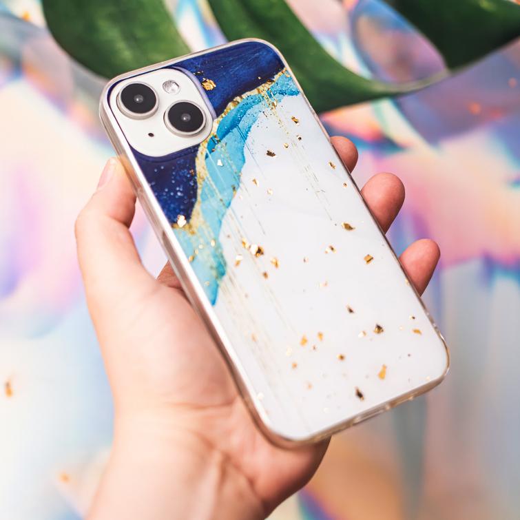 Kullanv&auml;rinen Glam-suojakuori Samsung Galaxy A34 5G:lle, j&auml;&auml;vuori