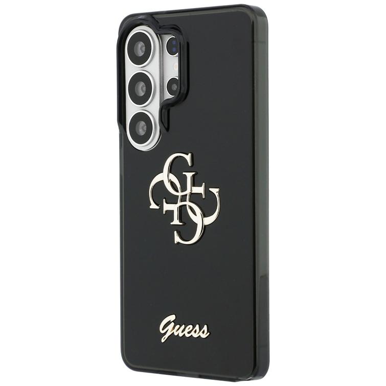 Guess case IML Big Metal 4G Script for Samsung Galaxy S26 Ultra black