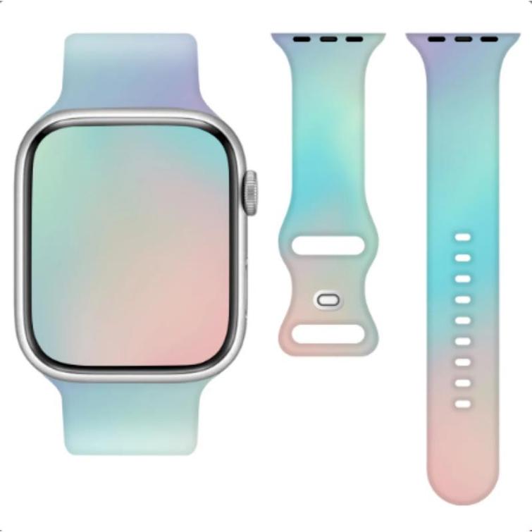 SILICONE STRAP SMARTWATCH 20MM MINT