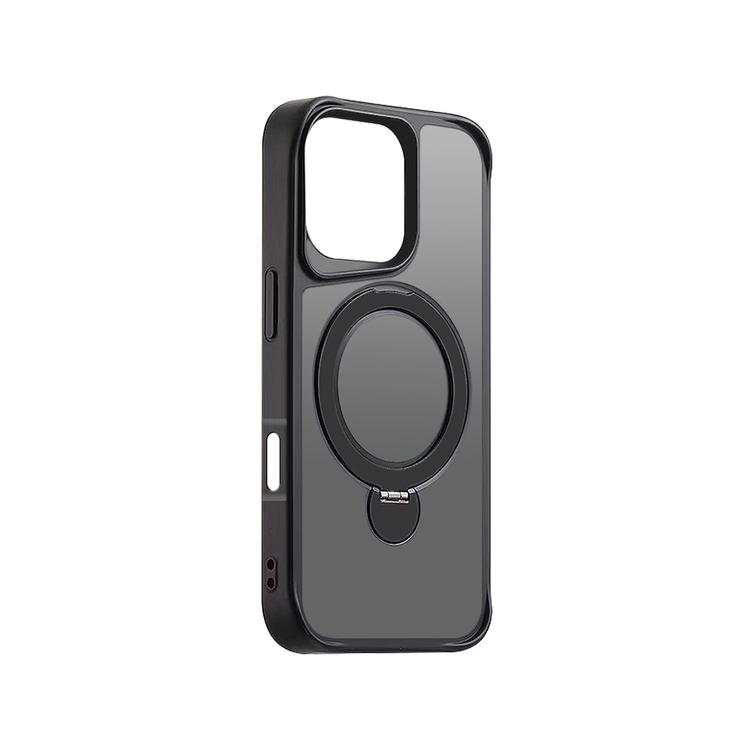 Etteri Matt Mag Ring suojakuori iPhone 16 Prolle 6,3" musta