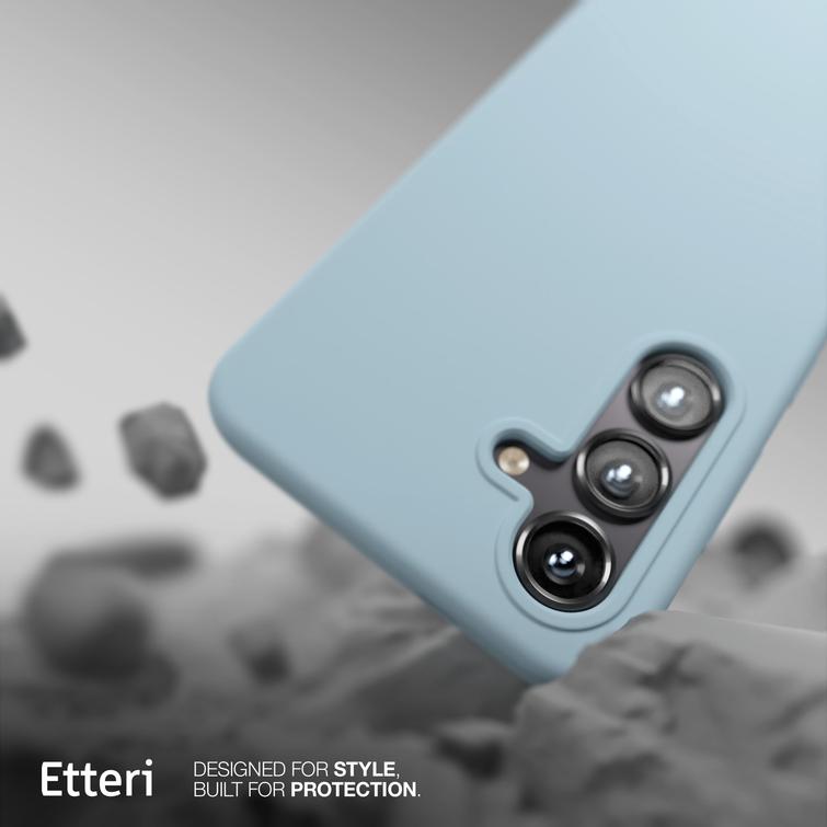 Etteri Silicone Mag kotelo Samsung Galaxy S25:lle vaaleansininen