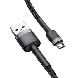 Baseus cable Cafule USB - microUSB 2,0 m 1,5A gray-black