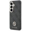 Guess case 4G Rhinestone Round Logo MagSafe for Samsung Galaxy S26 black