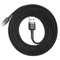Baseus cable Cafule USB - microUSB 2,0 m 1,5A gray-black
