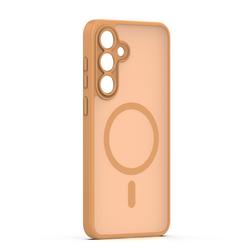 Mag Matt case for Samsung Galaxy S24 / S25 brown big hole
