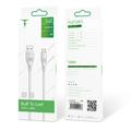 T-PHOX CABLE X-LITE MICRO USB WHITE 1M 3A