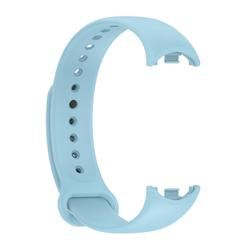 SILICONE STRAP MI BAND 8/M8 (9). LIGHT BLUE