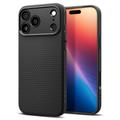 Spigen Liquid Air -suojakuori iPhone 17 Prolle, mattamusta