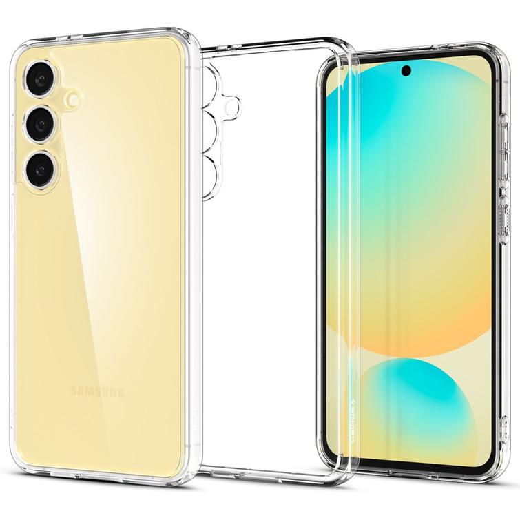 Spigen Ultra Hybrid -suojakuori Samsung Galaxy S24 FE:lle, kristallinkirkas