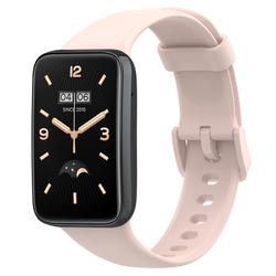 SILICONE STRAP MI BAND 7 PRO/ M7 PRO (13). light pink