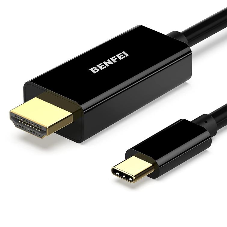 BENFEI cable USB-C to HDMI 1.0 m black