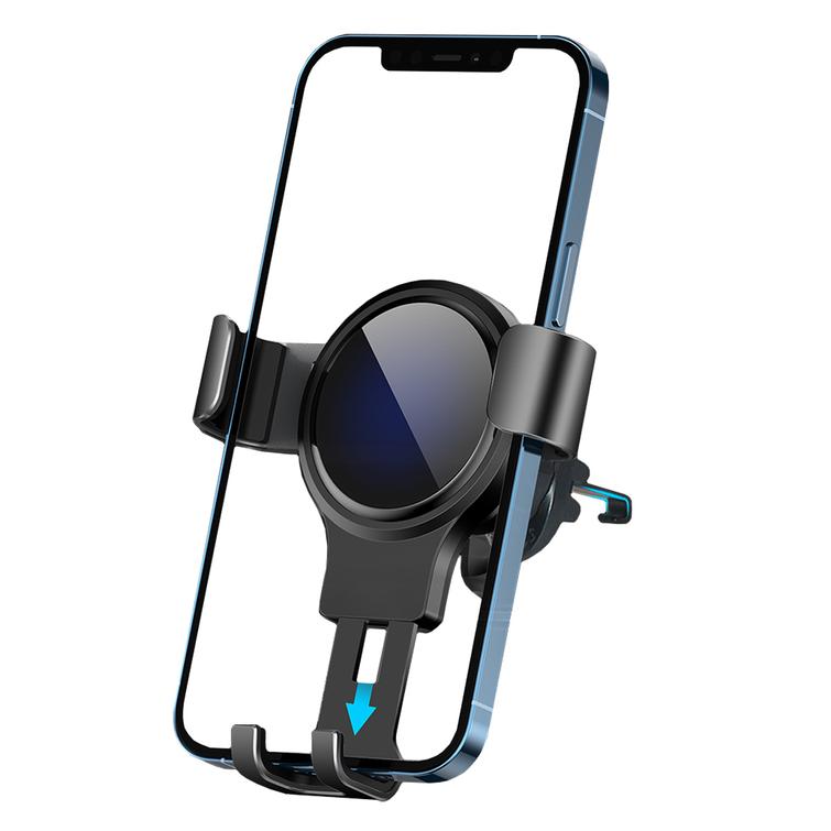 Ikuisesti kierrätettävä painovoimainen auton tuuletusritilän pidike RUS35-G-K