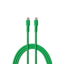 COLORUM USB-C - USB-C -kaapeli 1,8m 3A CK60-CC-04 xGreen