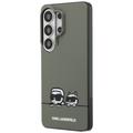 Karl Lagerfeld case IML Peekaboo Karl&Choupette MagSafe for Samsung Galaxy S26 Ultra black