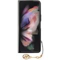 Guess-suojakuori Samsung Galaxy Z Fold 5:lle GUHCZFD5GF4GBR ruskea HC PU 4G Charm