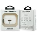 Karl Lagerfeld Silicone Karl Head 3D case for AirPods Pro 3 white