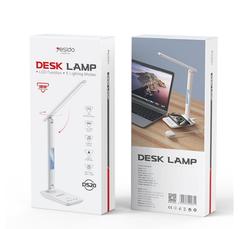YESIDO DESK LAMP DS20 + INDUCTIVE CHARGER LED WHITE