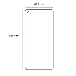 Karkaistu lasi 2,5D Oppo Reno 5 4G / Reno 5 5G / Reno 5K 5G / Find X3 Lite -puhelimelle