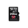 GoodRam IRDM 256GB microSD UHS-I U3 V30 -muistikortti adapterilla