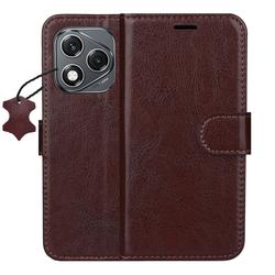 Smart Luxe nahkakotelo Honor 400 Lite ruskea