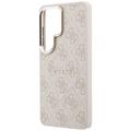 Guess case 4G Embossed Ring MagSafe for Samsung Galaxy S26 Ultra pink