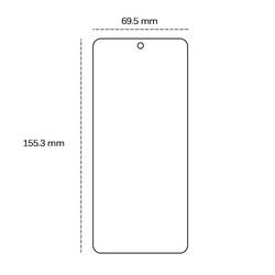 Karkaistu lasi 2,5D Xiaomi Redmi 10 / Redmi Note 11 4G (maailmanlaajuinen) / Note 11s 4G:lle