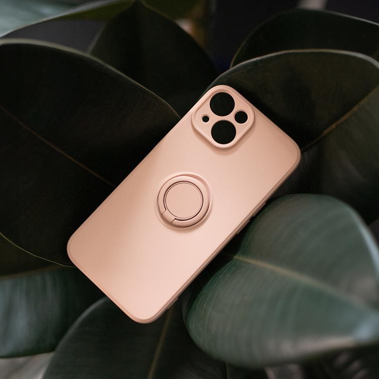 Sormipitoinen suojakuori iPhone 16 6,1":lle, pinkki