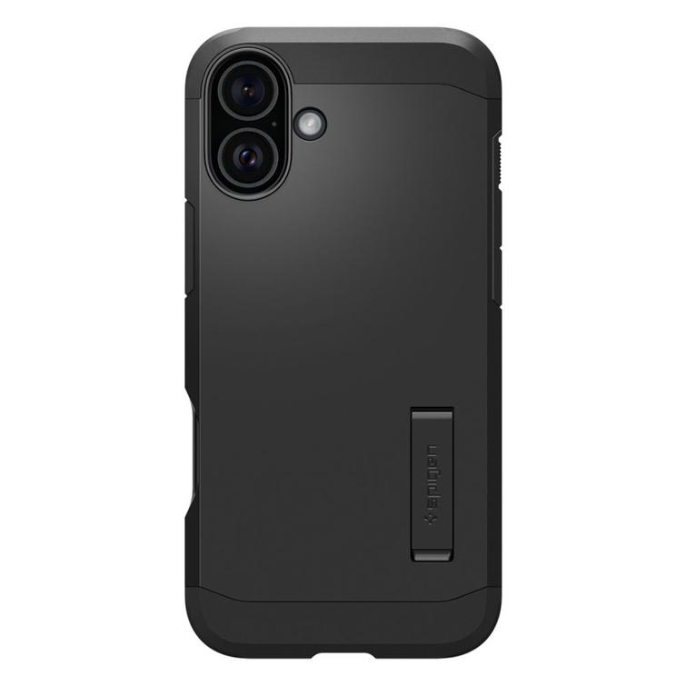 Spigen Tough Armor Mag Magsafe -suojakuori iPhone 16 6,1":lle, musta