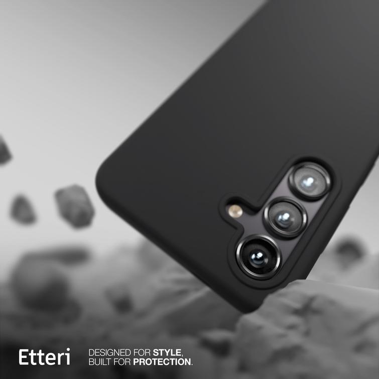 Etteri Silicone Mag kotelo Samsung Galaxy S26 mustalle