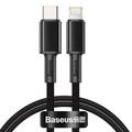 Baseus-kaapeli High Density PD USB-C - Lightning 1,0 m musta 20W