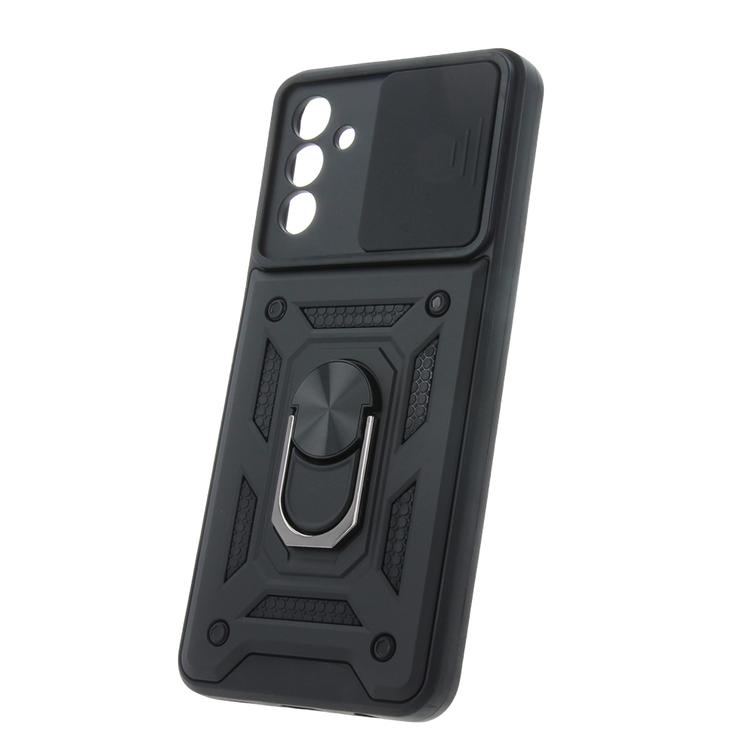 Defender Slide -suojakuori Honor 400 Smart / X7D 4G / X7D 5G:lle, musta
