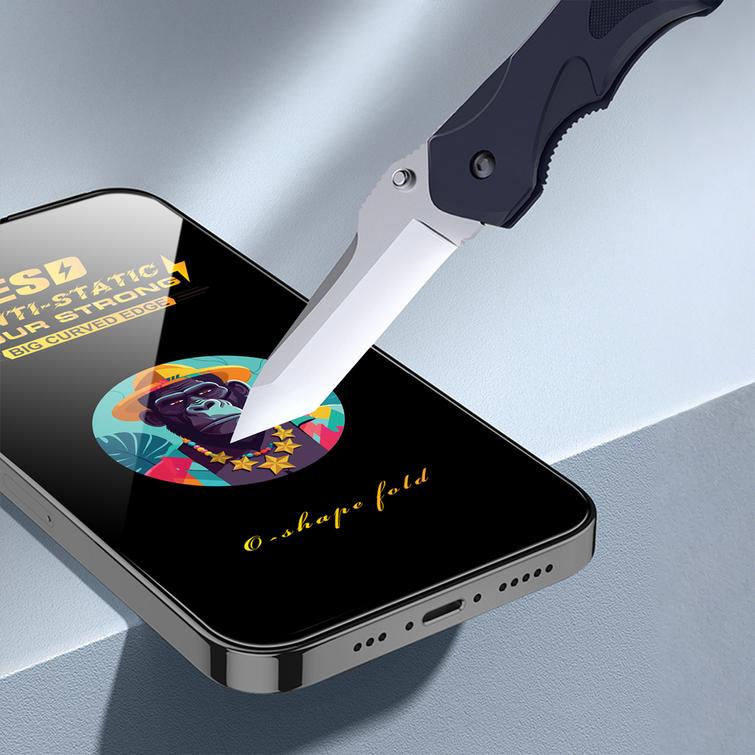 Universaali karkaistu lasi 9D OneFit AI-54 6,67"