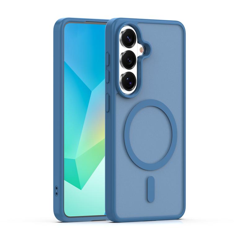Mag Matt case for Samsung Galaxy S26 Plus dark blue big hole