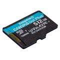 Kingstonin muistikortti 512GB microSDXC Canvas Go Plus Gen4 200MB/s A2 U3 V30