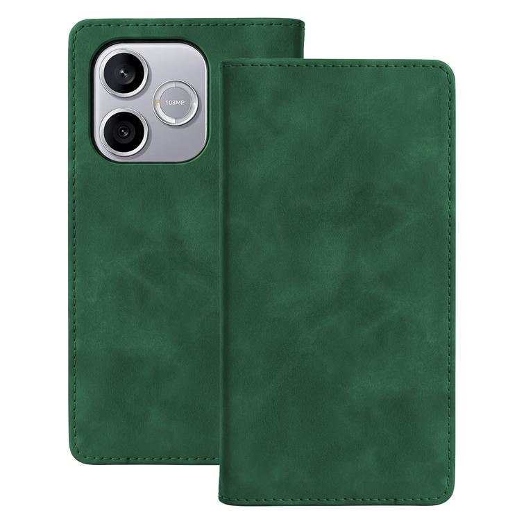 Smart Suede case for Honor 600 lite green